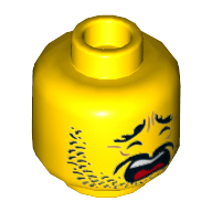 Lego hlava, žlutá (6194796)